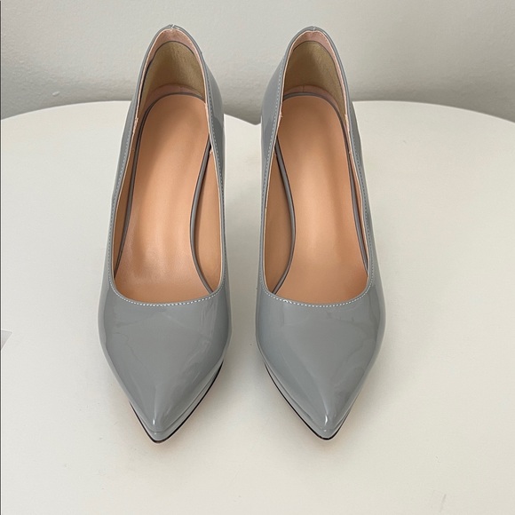 Shoes - Chic Gray Women's Heels